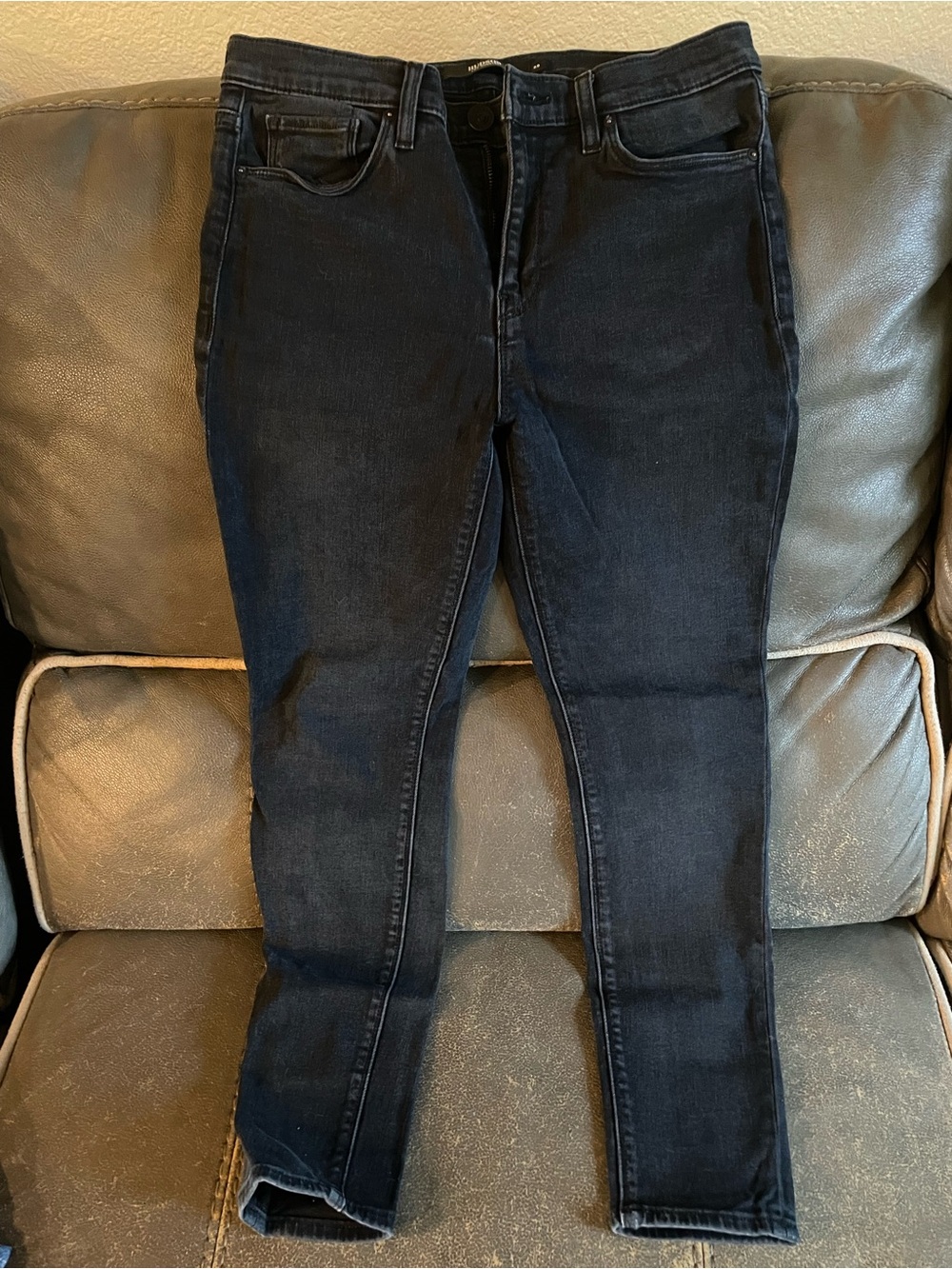 Hudson Jeans Skinny Black Stretch Denim